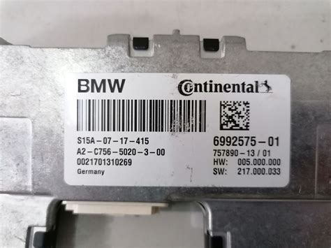 BMW 5 F90 G30 G31 G38 6 G32 7 G11 G12 KAFAS Unité de commande de caméra