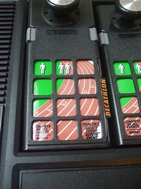 BRAND NEW DECATHLON OVERLAYS FOR COLECOVISION GAME CUSTOM EBay