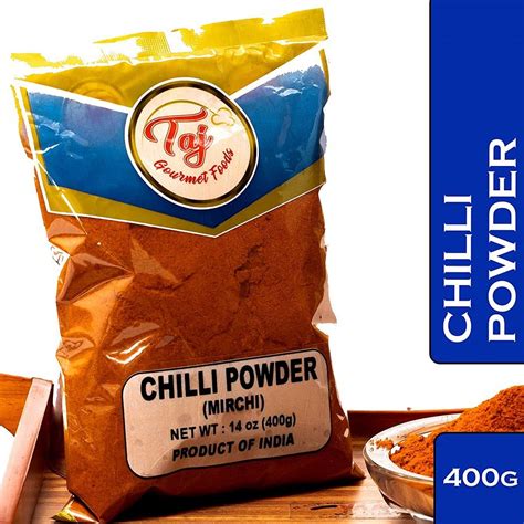 Taj Premium Indian Red Chilli Powder Fine 42522 Buy Online Usa