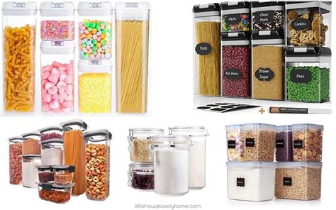 10 Dry Food Storage Containers Perfect for Small Kitchens