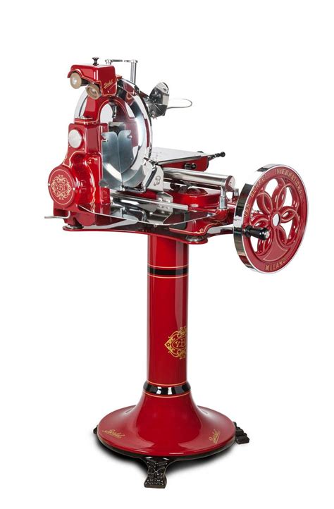 Berkel Volano B Trancheuse De Luxe Haute Performance Noir Rouge