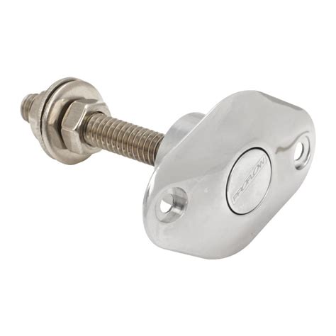 Quick Release Pro Latch Fastener Dzus Aluminium Polished Large Head