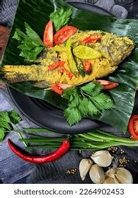 Ikan Bumbu Kuning Yellow Seasoning Fish Stock Photo 2264901145 ...