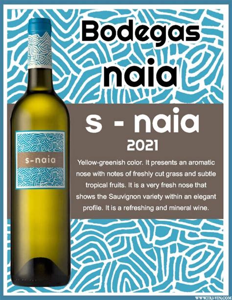 Bodegas Naia S Naia 2021 PS0261 2021 22ss Tri Vin Wines And Spirits