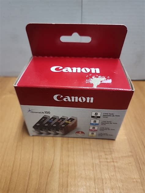 Canon Chromalife Cli Ink Tank Pack Black Cyan Magenta Yellow