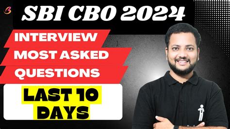 SBI CBO RESULT 2024 EXPECTED DATE MOST ASKED SBI CBO INTERVIEW