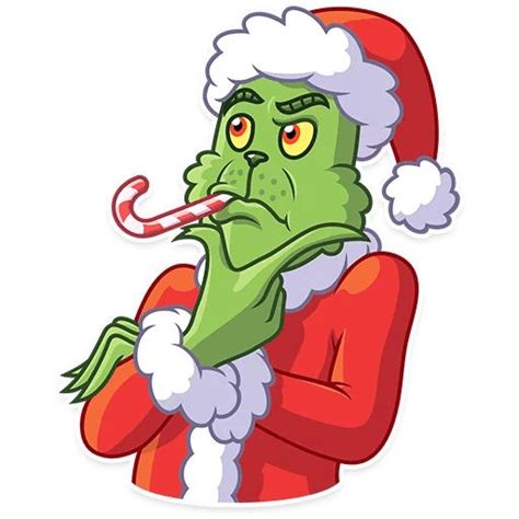 Telegram Grinch Grinch Christmas