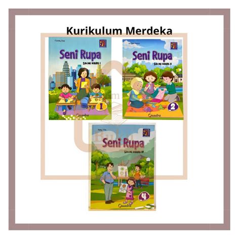 Jual Buku Seni Rupa Kurikulum Merdeka Untuk Sd Mi Penerbit Quadra Shopee Indonesia