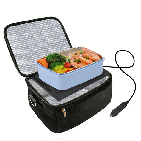 Electric Lunch Bag Portable Food Warmer For Meals Reheating And Raw