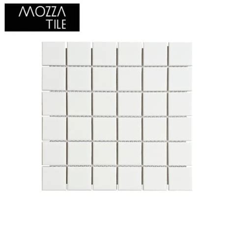 Jual Mosaic Mozaic Mosaik Mozza Med Square Glossy White Jakarta Utara