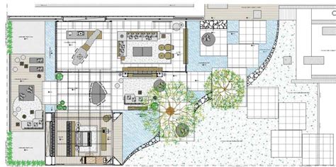 Floor Plan Sketch of Indoor Outdoor House - Interior Design Ideas