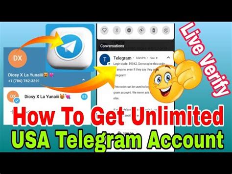 How To Create USA Unlimited Telegram Numbers Fake Telegram Account