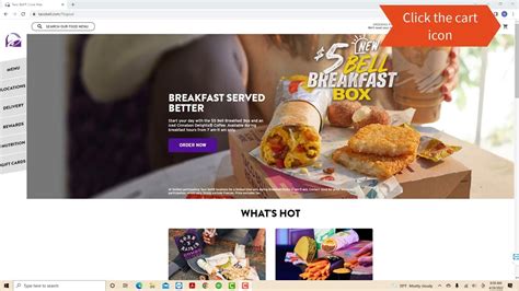 How To Remove An Item From Your Taco Bell Online Cart Youtube