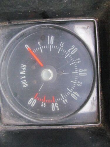 1970 1971 1972 Buick Skylark Gs Tach And Guage Dash Ebay