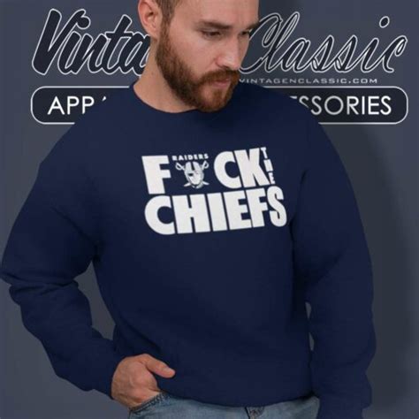 Las Vegas Raiders Fuck The Chiefs Shirt Vintagenclassic Tee