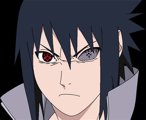 Download Anime Character With Rinneganand Sharingan Eyes | Wallpapers.com