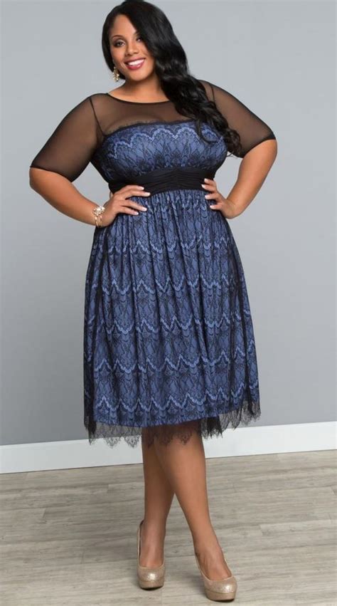 Plus Size Vintage Cocktail Dress Pluslook Eu Collection