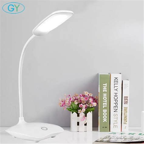 Led Desk Lamp Foldable Dimmable Touch Table Lamp Dc V Usb Powered Table