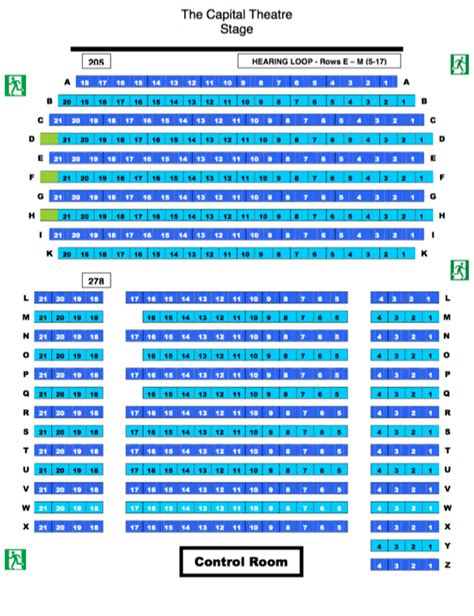 Ulumbarra Theatre Bendigo Seating Plan