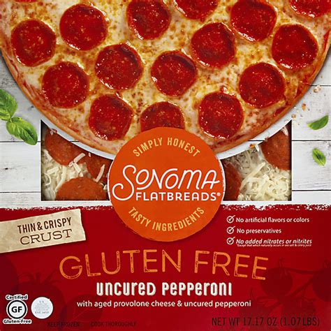 Sonoma Flatbreads Flatbread Gluten Free Thin And Crispy Crust Uncured