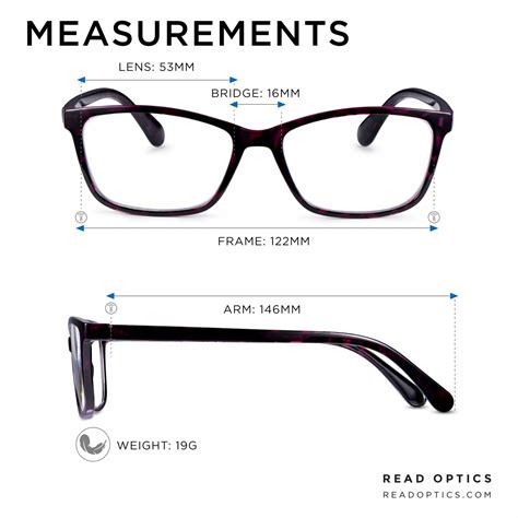 Purple Reading Glasses For Women Ladies Read Optics Magnifying 10