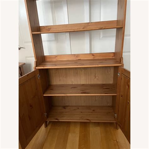 IKEA Leksvik Bookcase With Doors AptDeco