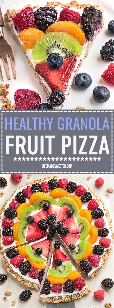 Healthy Fruit Pizza Recipe