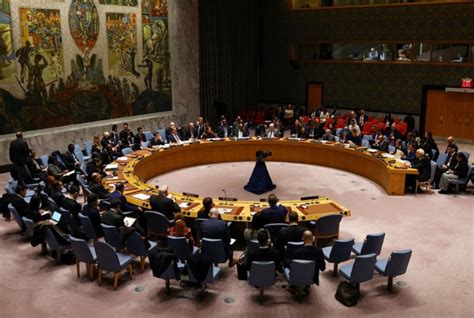 Immediate Full Complete Ceasefire Unsc Passes Resolution To End