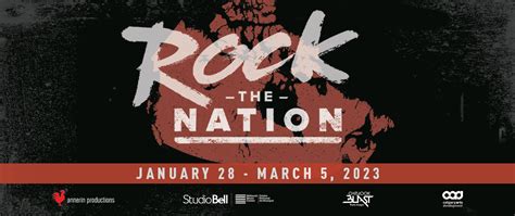 National Music Centre and Annerin Productions Bring Rock the Nation ...