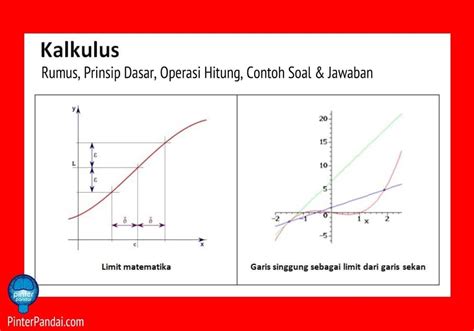 Rumus Kalkulus Operasi Hitung Contoh Soal Dan Jawaban