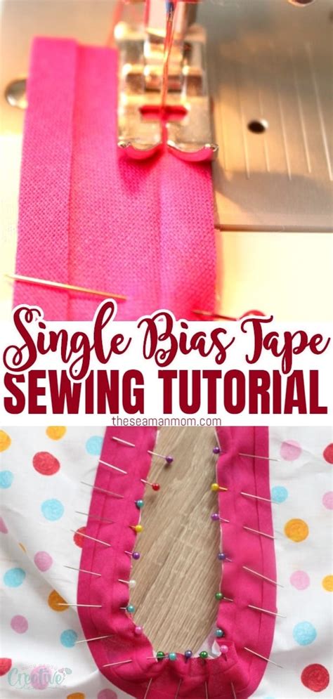 How To Sew Single Fold Bias Tape Easy Peasy Creative Ideas