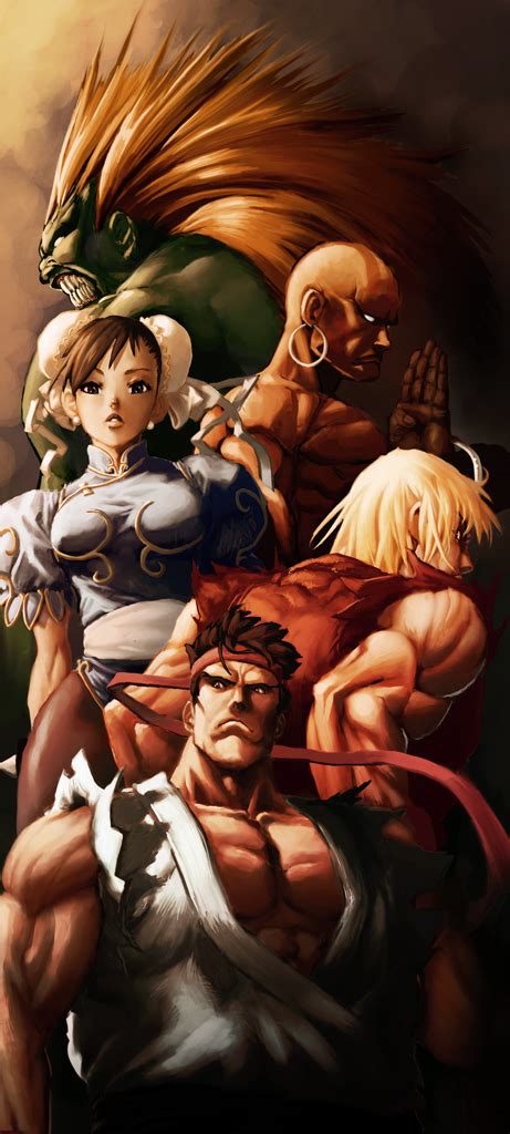 Chun Li Ryu Ken Masters Blanka And Dhalsim Street Fighter And 1