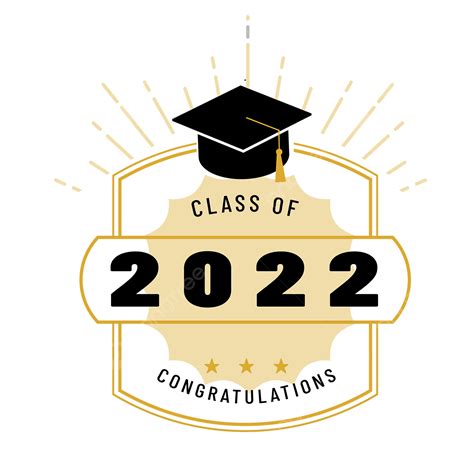 Graduation Cap Logo Vector Png Images Graduation Class Of 2022 Logo Banner Congratulations