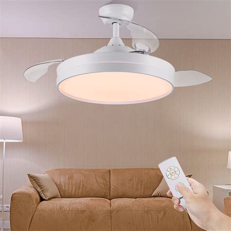 Retractable Ceiling Fan Newday 42 Inch Bladeless Ceiling Fan With