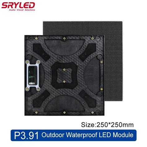 Sryled Led Display Module Outdoor P3 91 High Brightness Full Color 250x250mm Smd1921 Advertising