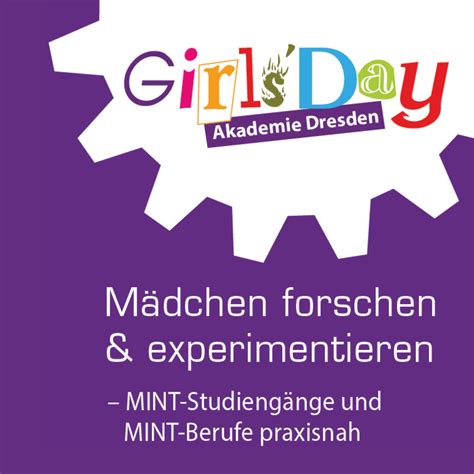 Girl Power Girls Day Akademie Dresden Me Industrie In Sachsen