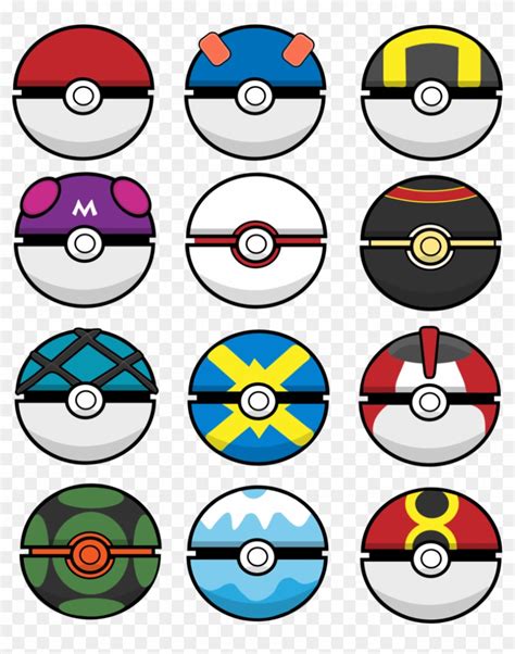 Pokeball Icons By Oathkeepermk Digital Art Full Size Png Clipart