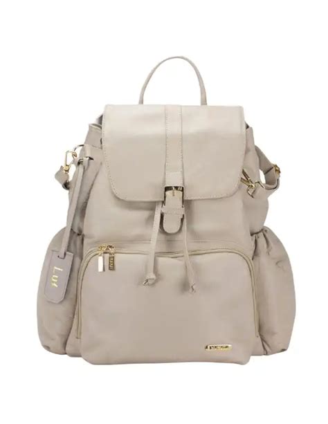 Pañalera Backpack Ella Nude Bebedecora