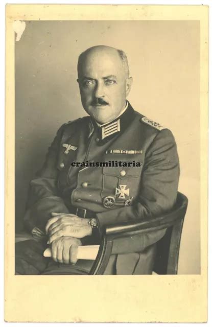 ORIG FOTO AK Portrait Heer Hauptmann Mit 1 WK Orden Ordensspange