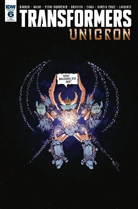 Unicron #6 KRS Comics Exclusive Variant Cover - Transformers News - TFW2005