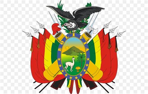 Coat Of Arms Of Bolivia Flag Of Bolivia Png 576x522px Bolivia