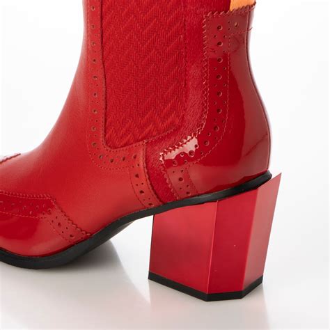 United Nude Tetra Chelsea Boot Deep Red Waja Bazar