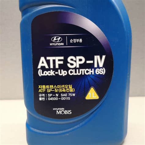 Масло трансмиссионное Hyundai АКПП 04500-00115 SP-IV купиь в Москве ...
