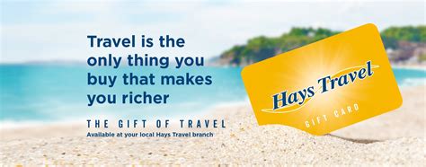 Hays Travel | Gift Cards - Hays Travel