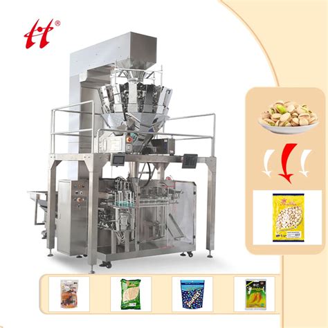 Automatic Potato Chip Popcorn Snack Foods Packing Machine Weigher