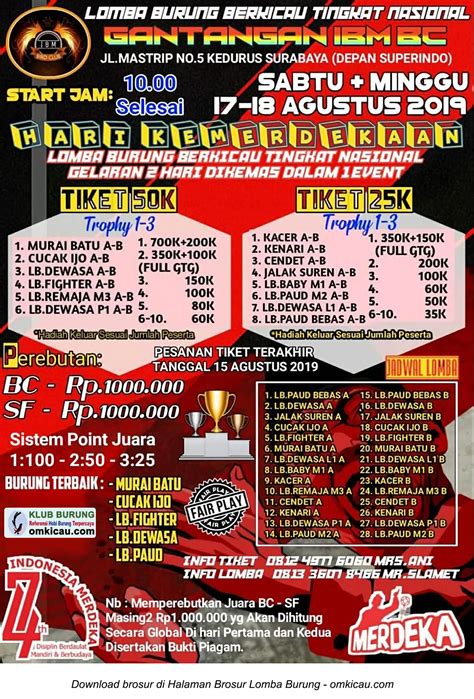 Teks Mc Pembukaan Lomba 17 Agustus