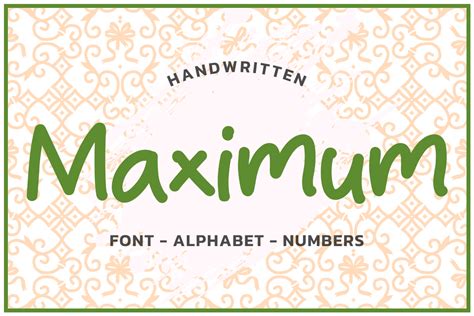 Maximum Green Font Aplhabet Graphic By Fromporto Creative Fabrica