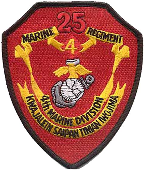 25th Marine Regiment Marine Unit Directory Together We Served