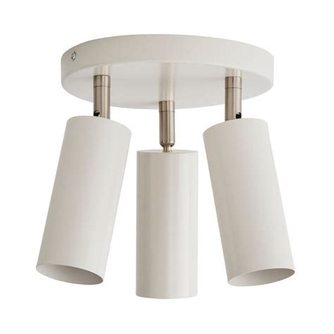 Leila 3 Light Semi Flush Ceiling Fitting Dunelm