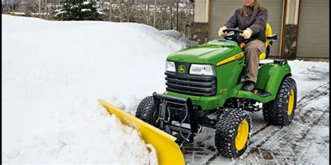 Snow Plow For Riding Lawn Mower | The Garden